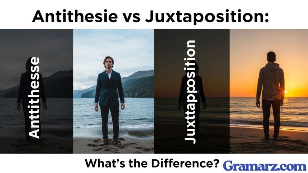 Antithesis vs Juxtaposition: What’s the Difference?
