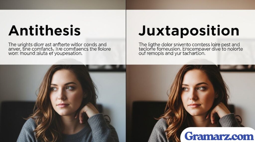 Antithesis vs Juxtaposition: What’s the Difference?