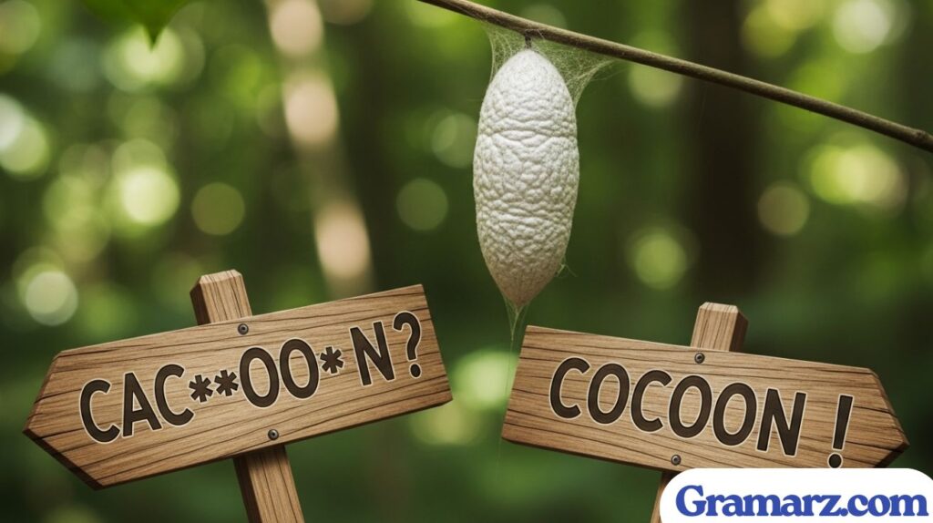 Cacoon or Cocoon: Which Spelling is Correct?