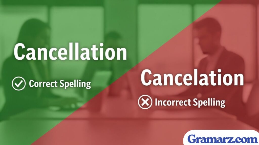Cancellation vs Cancelation: Which Spelling is Correct?