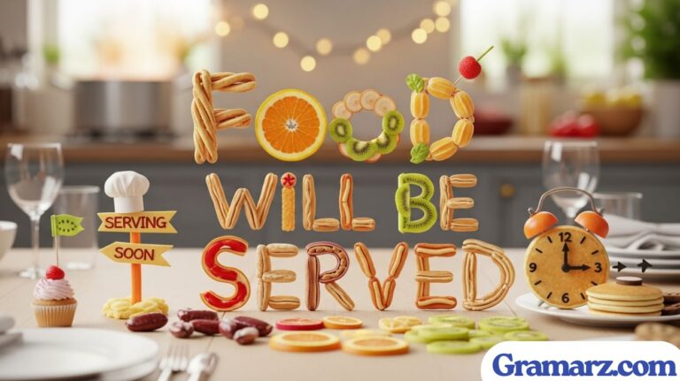 Creative Ways to Say “Food Will Be Served”