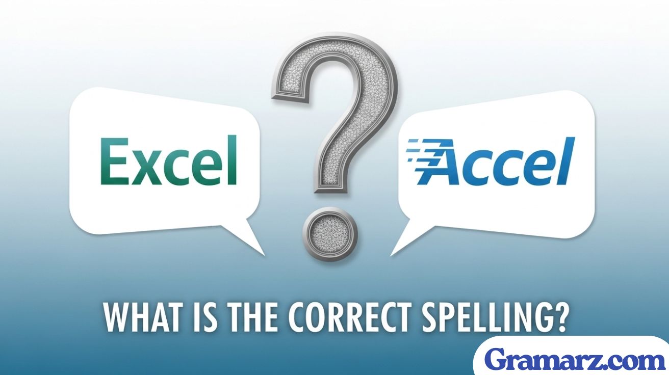 Excel or Accel: What is the Correct Spelling?