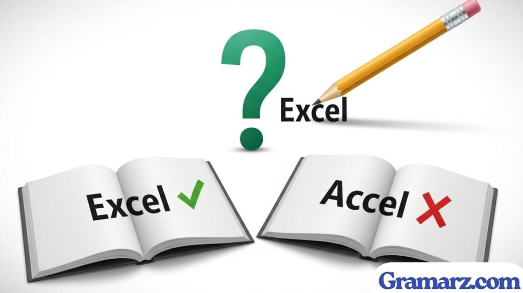 Excel or Accel: What is the Correct Spelling?