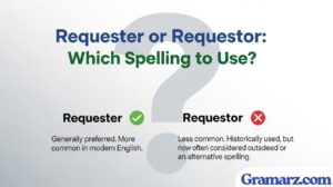 Requester or Requestor: Which Spelling to Use?