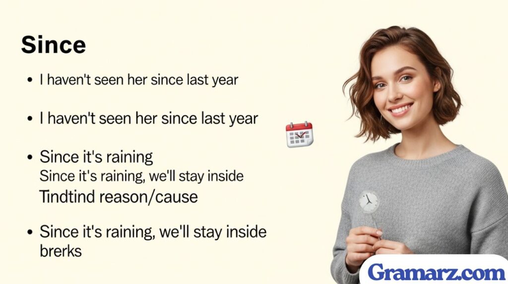 Since vs Sense: Understanding When to Use Each Word