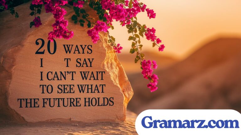 Can’t Wait to See What the Future Holds