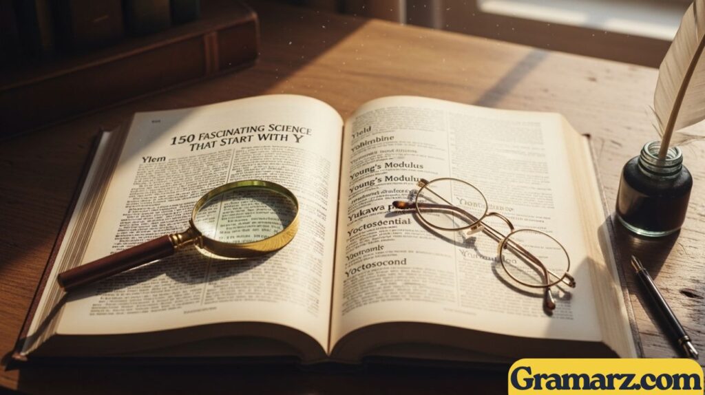 150 Fascinating Science Words That Start With Y
