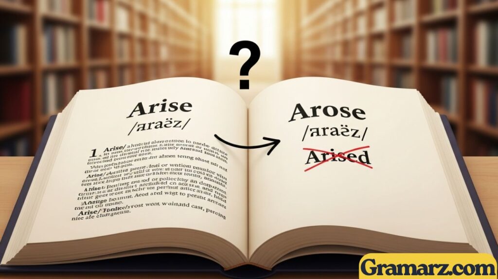 Arised or Arose: What’s the Correct Past Tense of Arise?