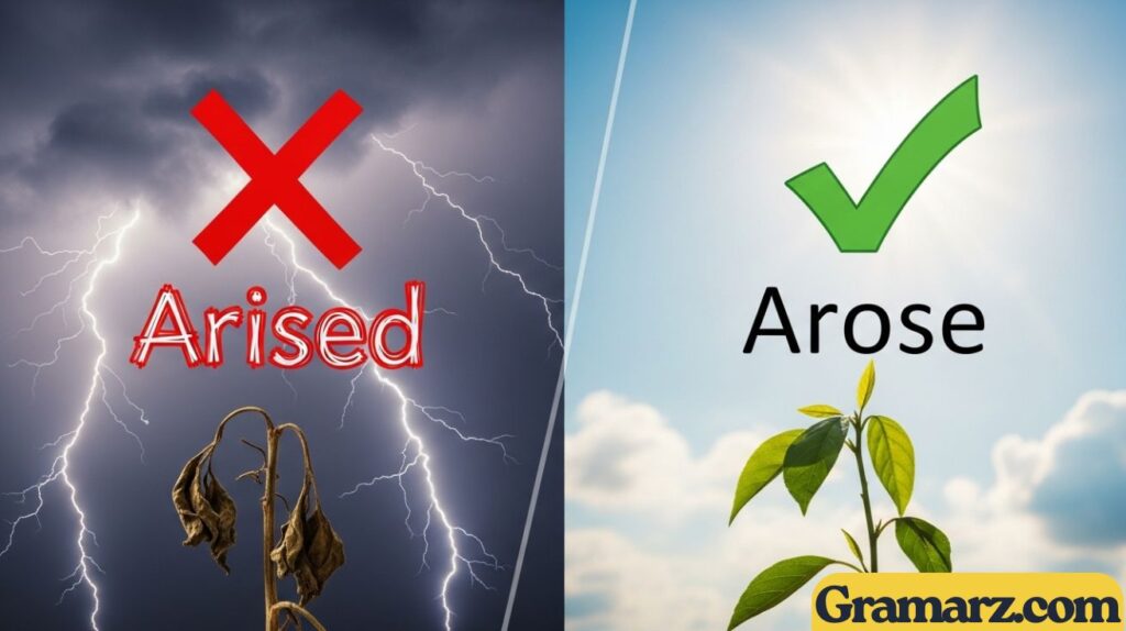 Arised or Arose: What’s the Correct Past Tense of Arise?