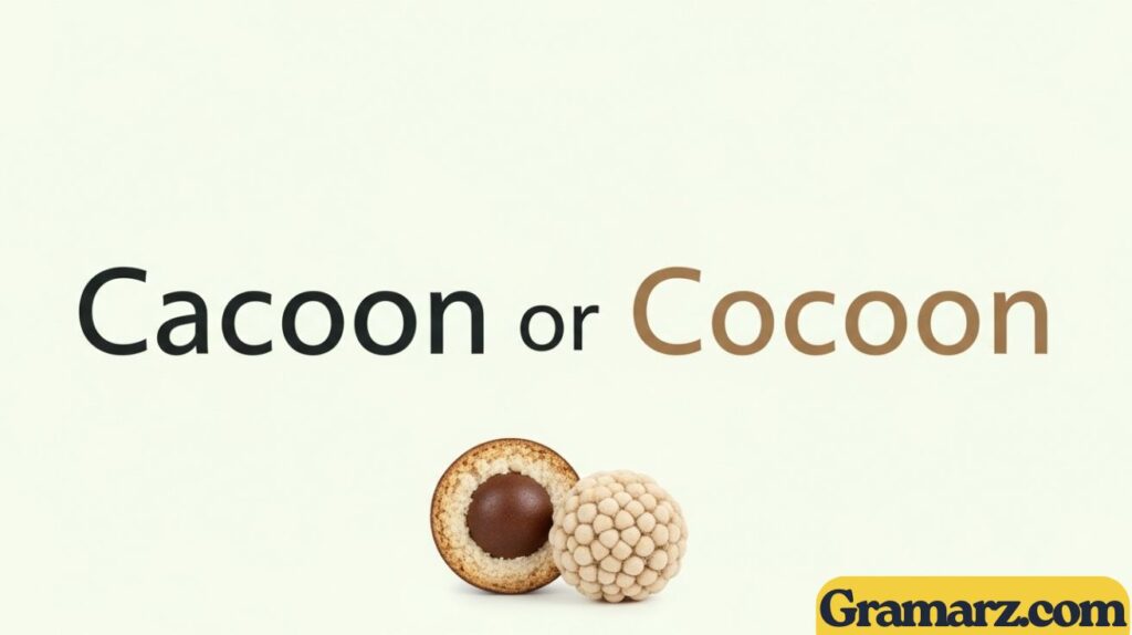 Cacoon or Cocoon: Which Spelling is Correct?