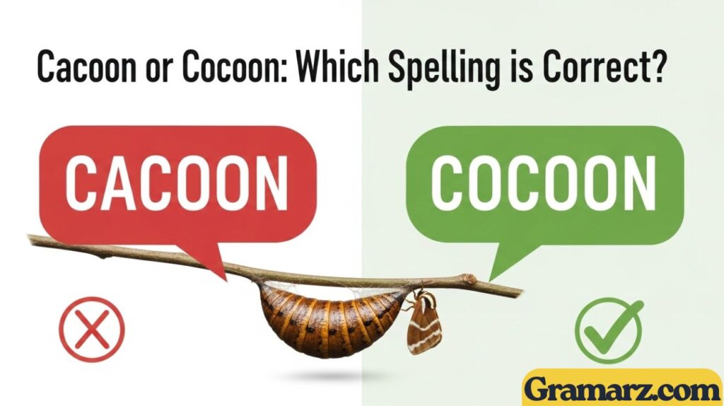 Cacoon or Cocoon: Which Spelling is Correct?