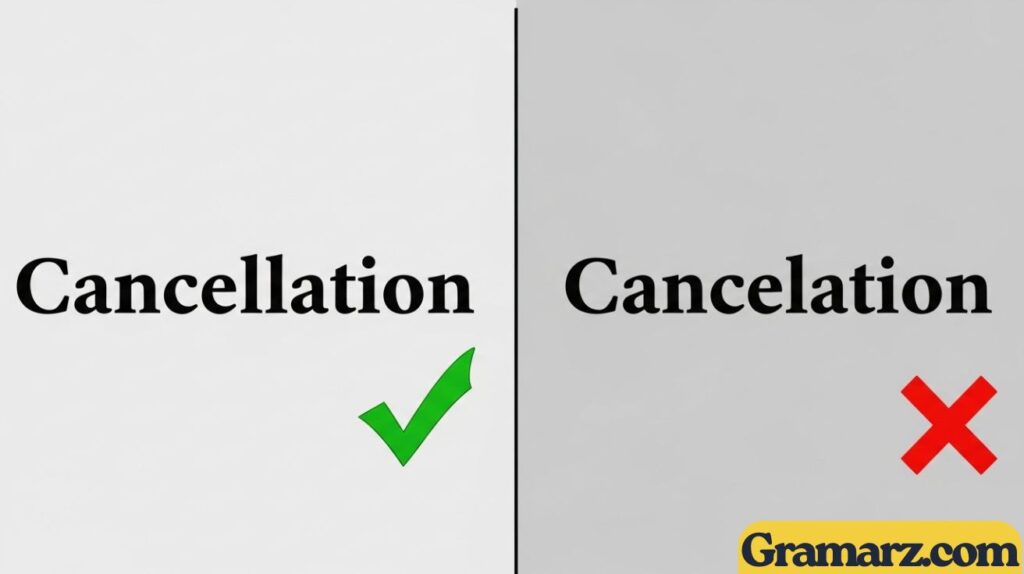 Cancellation vs Cancelation: Which Spelling is Correct?