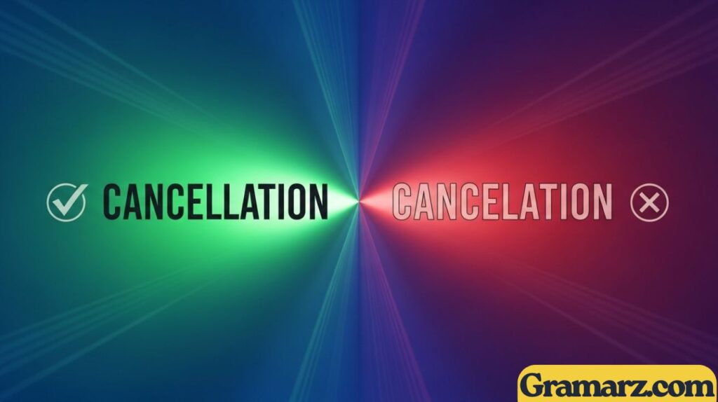 Cancellation vs Cancelation: Which Spelling is Correct?
