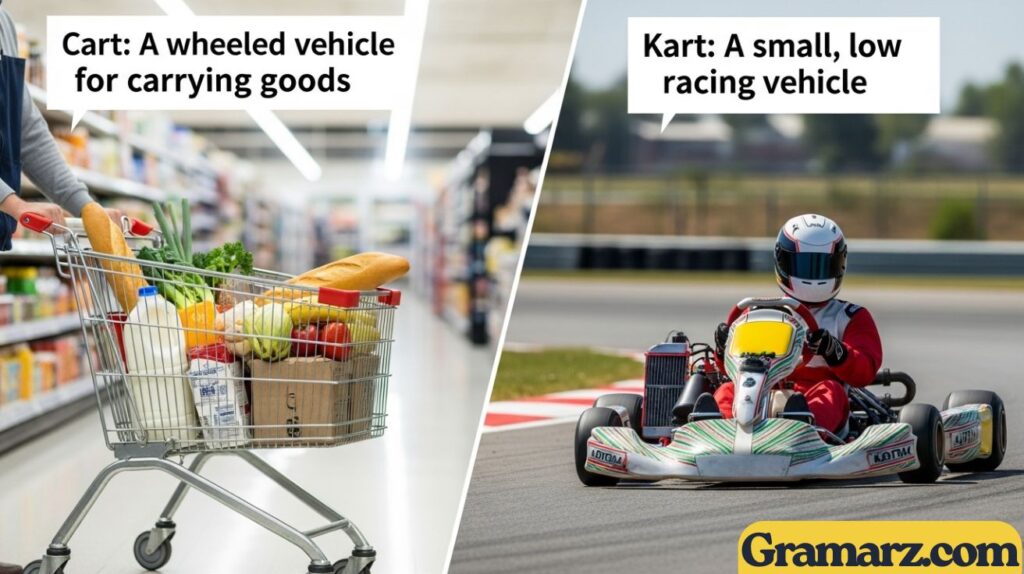 Cart vs Kart: Which Spelling to Use?