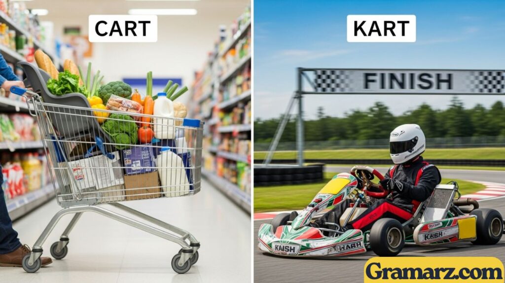 Cart vs Kart: Which Spelling to Use?