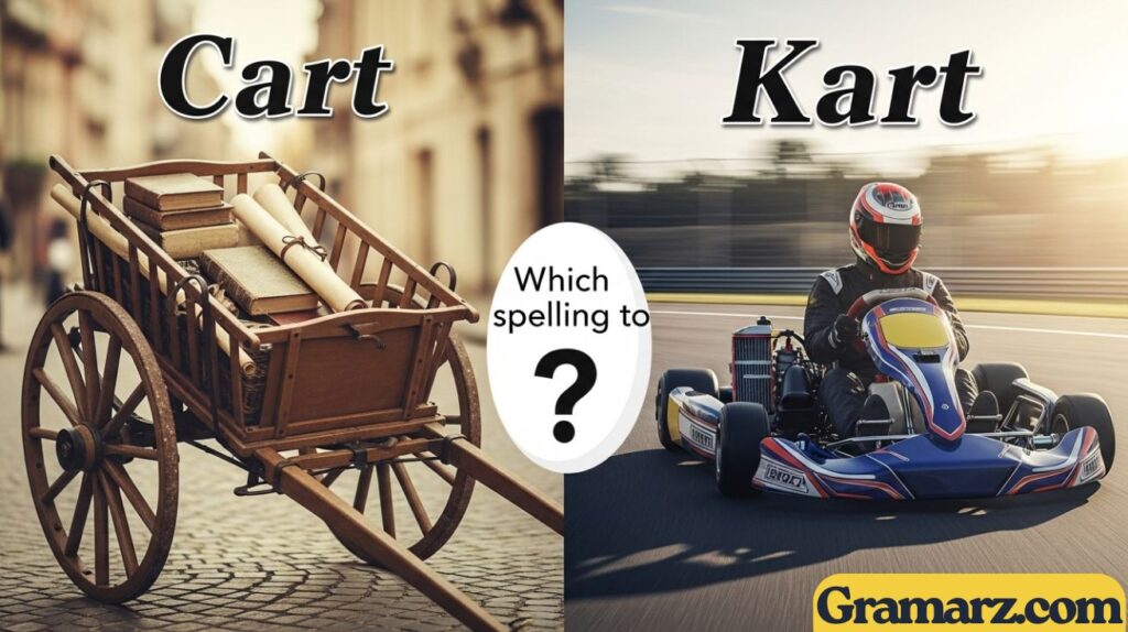 Cart vs Kart: Which Spelling to Use?