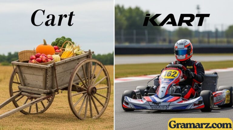 Cart vs Kart: Which Spelling to Use?