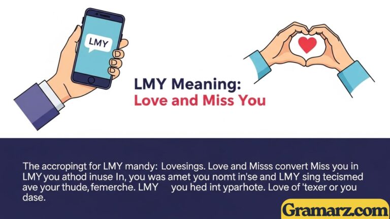 LMY Meaning: Love and Miss You