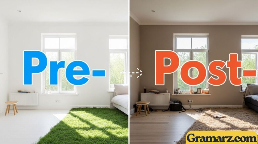 Pre vs Post: Which Prefix to Use?