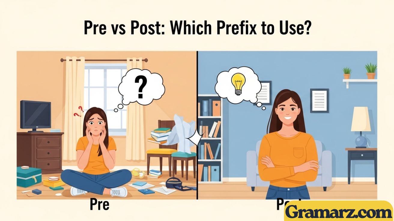 Pre vs Post: Which Prefix to Use?