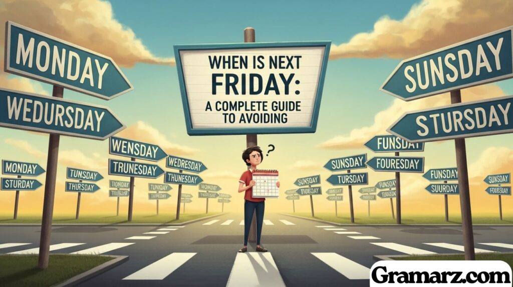 When Is Next Friday
