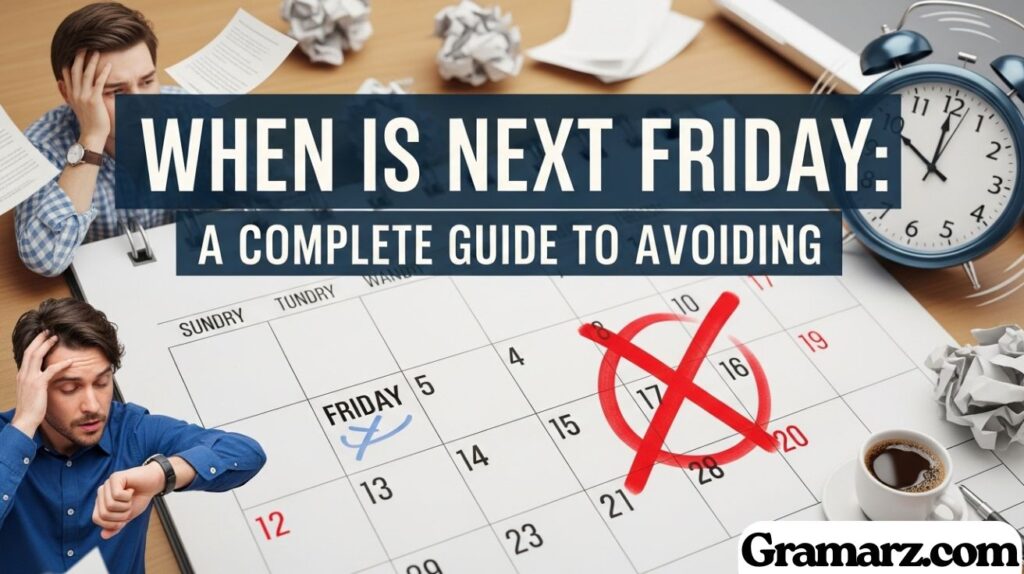 When Is Next Friday