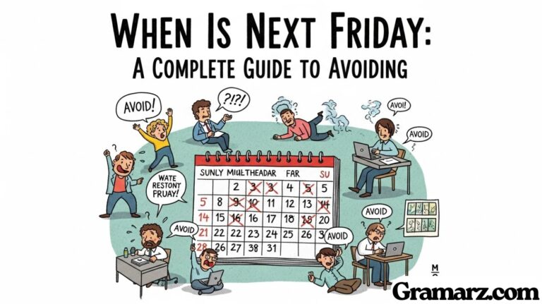 When Is Next Friday