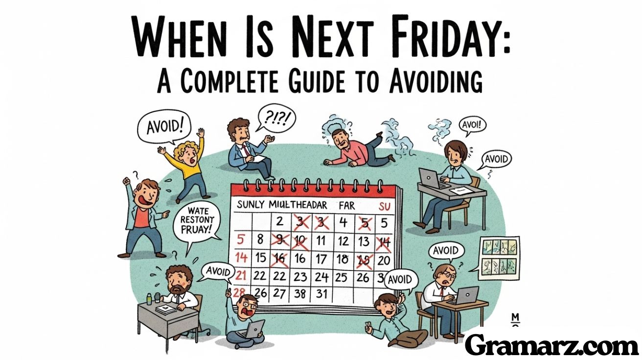 When Is Next Friday