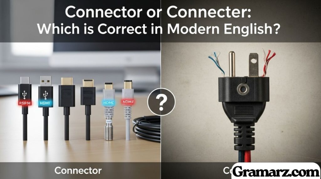 connector-or-connecter-which-is-correct-in-modern-english