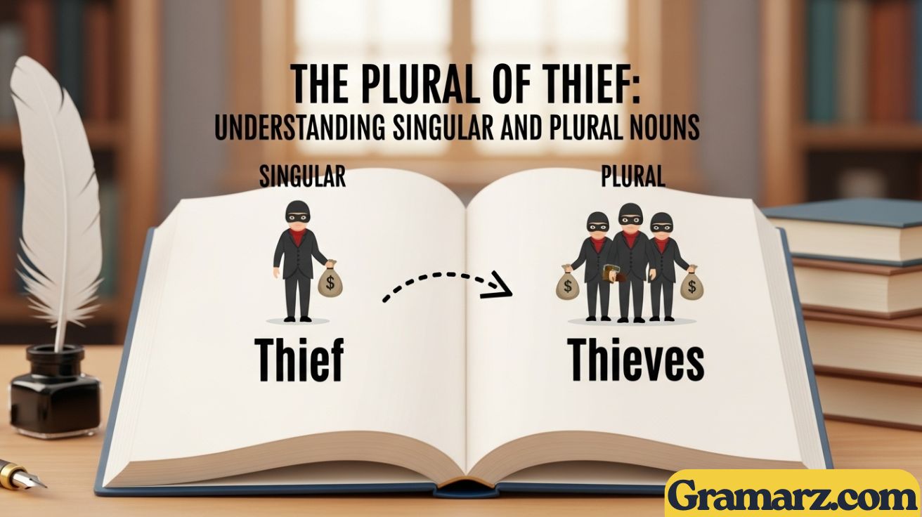 The Plural of Thief: Understanding Singular and Plural Nouns