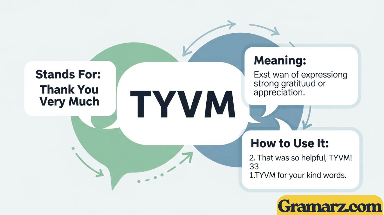 TYVM Meaning – What It Stands for and How to Use It