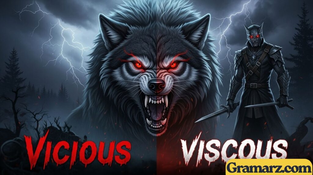 Vicious vs Viscous: Use Them Correctly in Writing