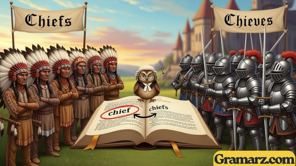 What is the Plural of Chief? Chiefs or Chieves?