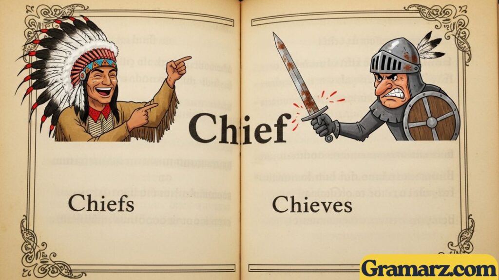 What is the Plural of Chief? Chiefs or Chieves?