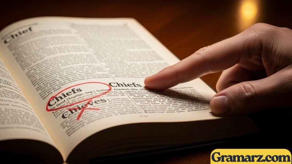 What is the Plural of Chief? Chiefs or Chieves?