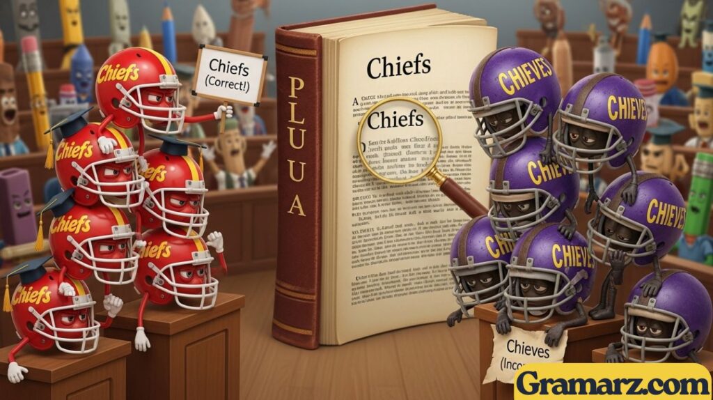 What is the Plural of Chief? Chiefs or Chieves?