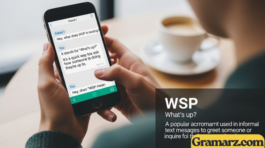 WSP Mean in Texting? Decoding This Popular Acronym
