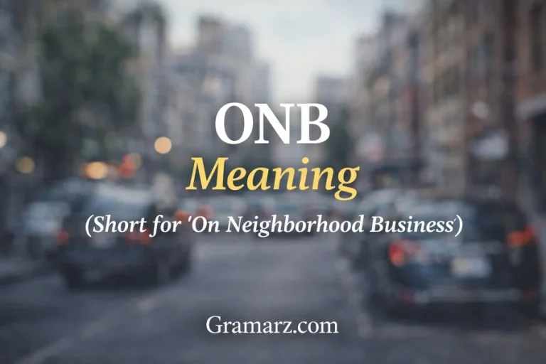 onb Meaning