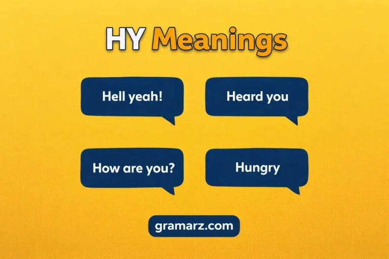 HY Meanings