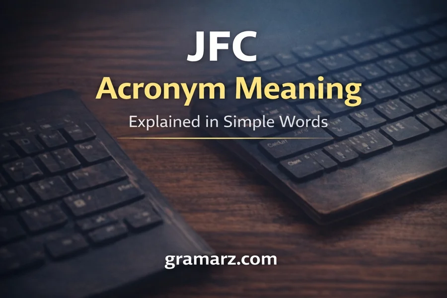 JFC Acronym Meaning