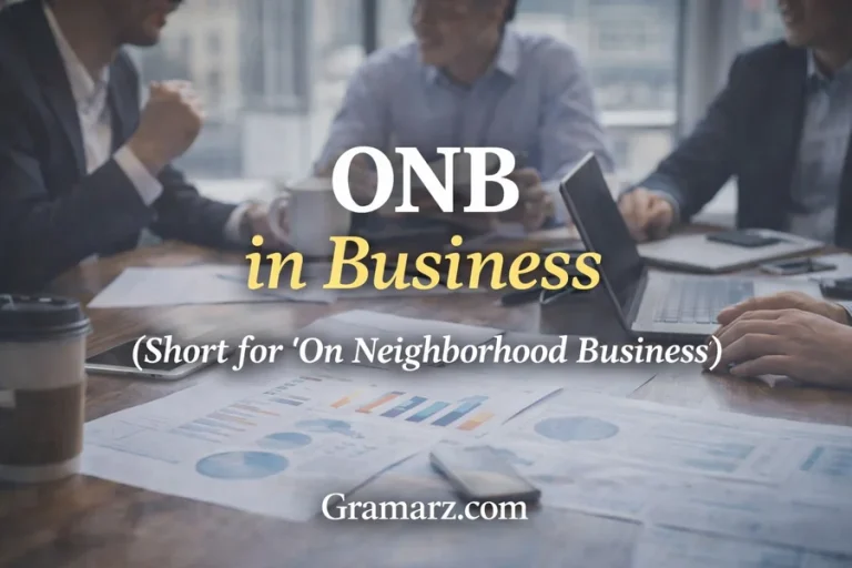 ONB in Business