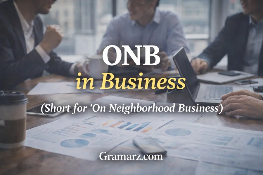 ONB in Business