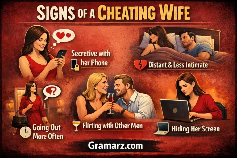 Signs of a Cheating Wife