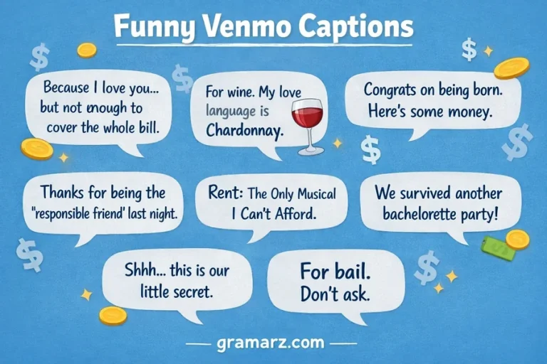 Funny Venmo Captions