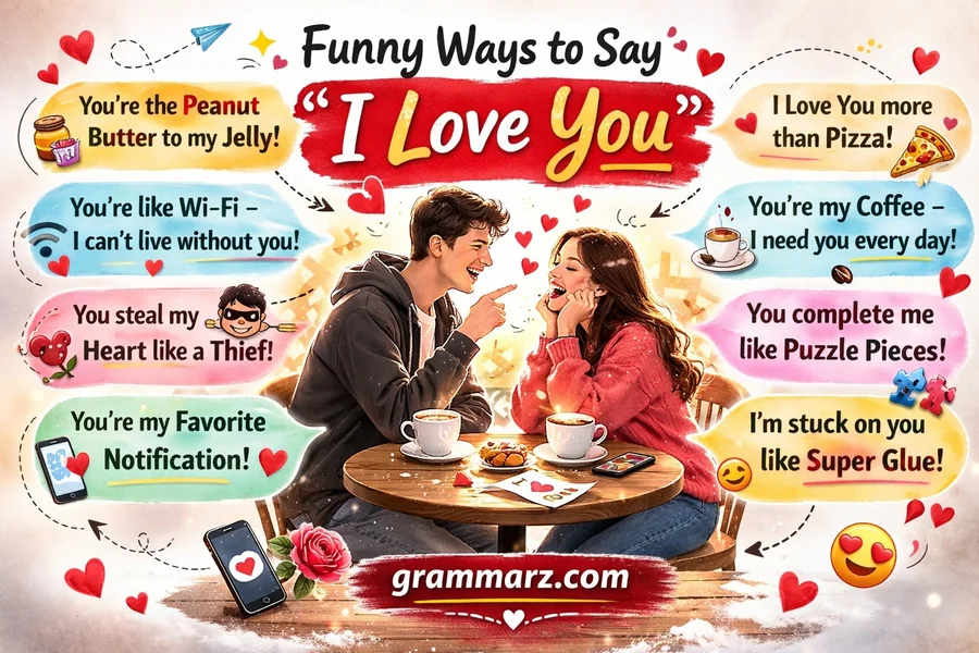 Funny Ways to Say “I Love You”