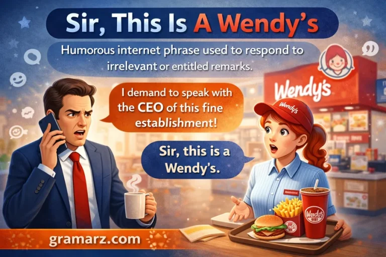 Sir This Is A Wendy’s