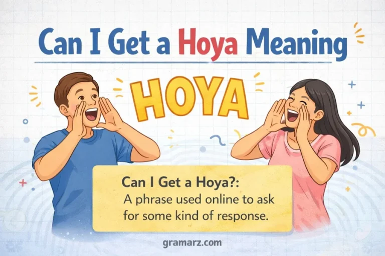 Can I Get a Hoya Meaning