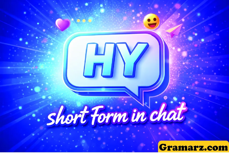 hy short form in chat