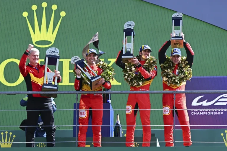 Le Mans Podium