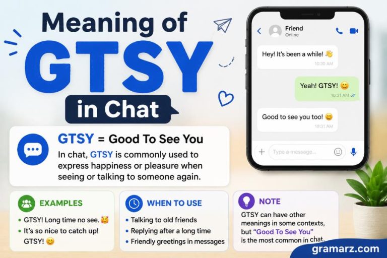 gtsy meaning in chat